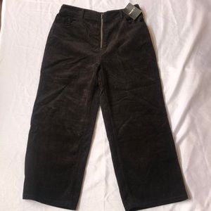 Black Corduroy Forever 21 Pants